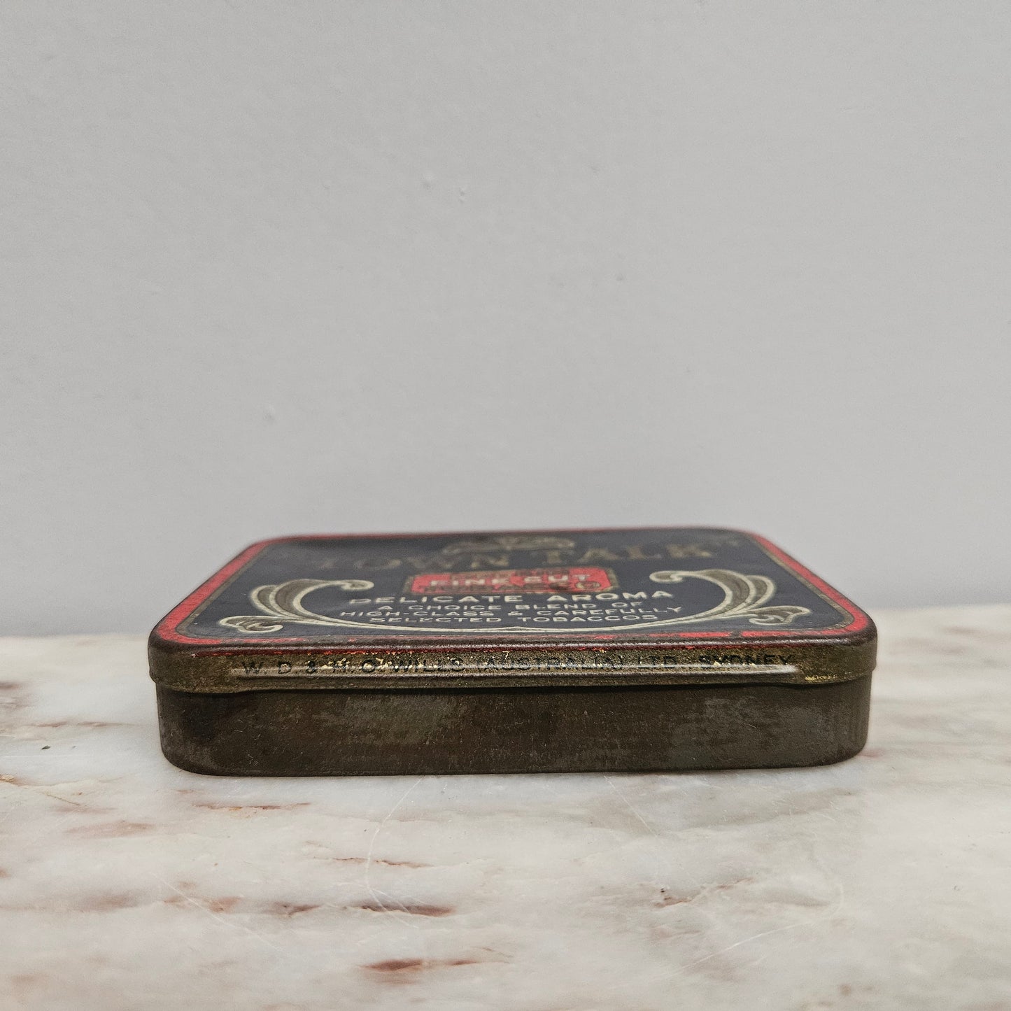 Vintage Australian "Town Talk" Tobacco Tin 2oz