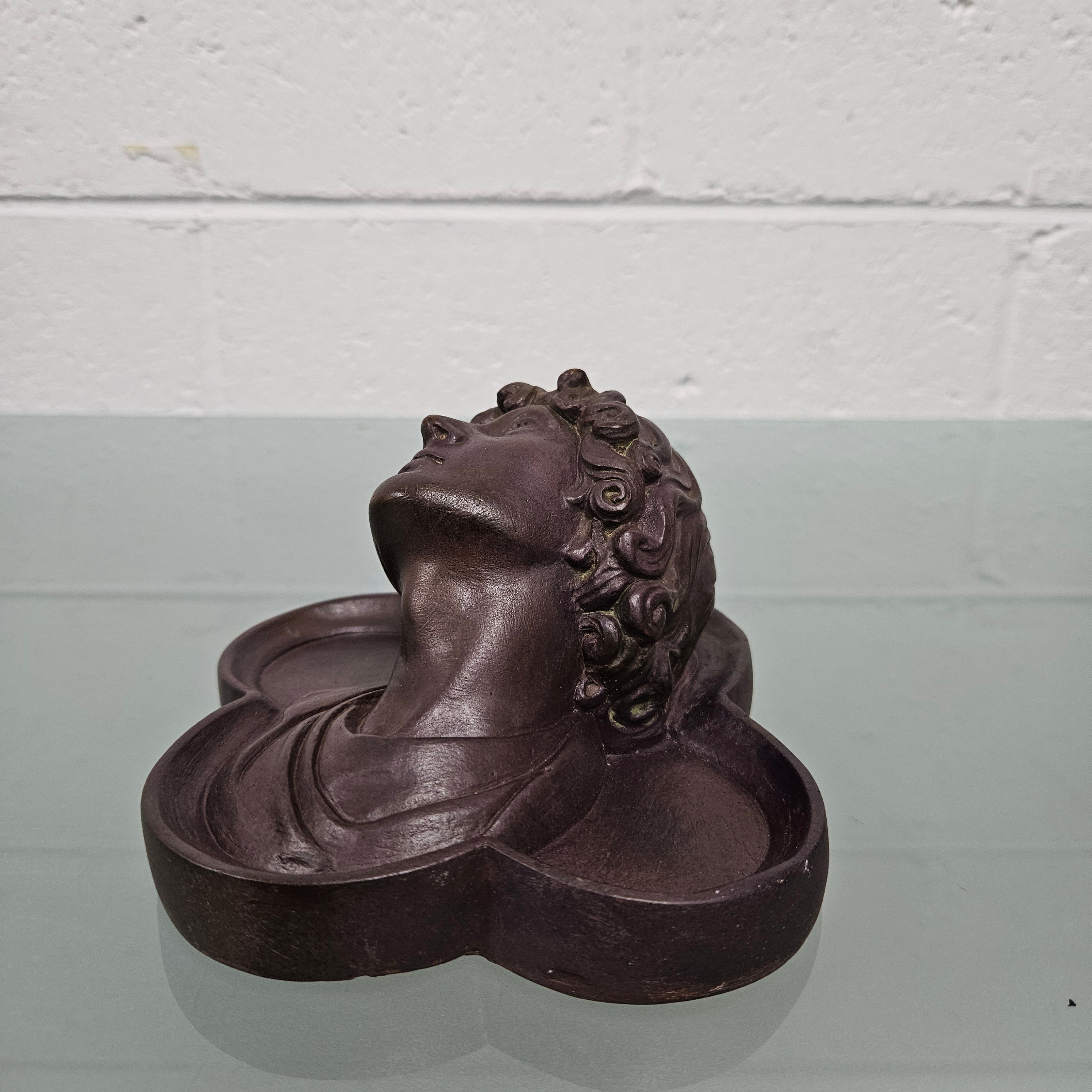 Antique Terracotta Wall Plaque Of Bust | Antique & Vintage | Moonee Ponds Antiques | Australia Wide Delivery