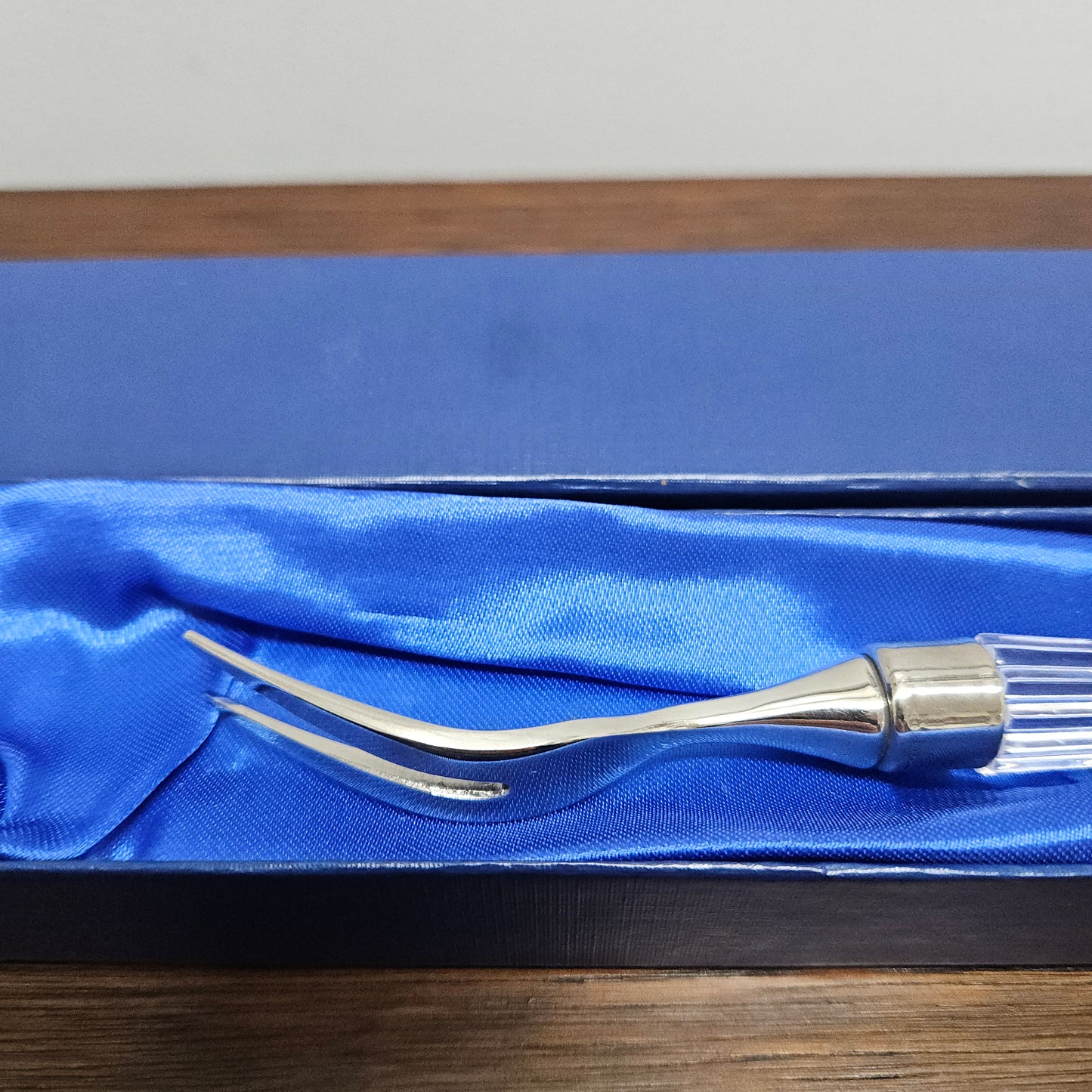 Waterford Crystal Olive Fork In Original Box