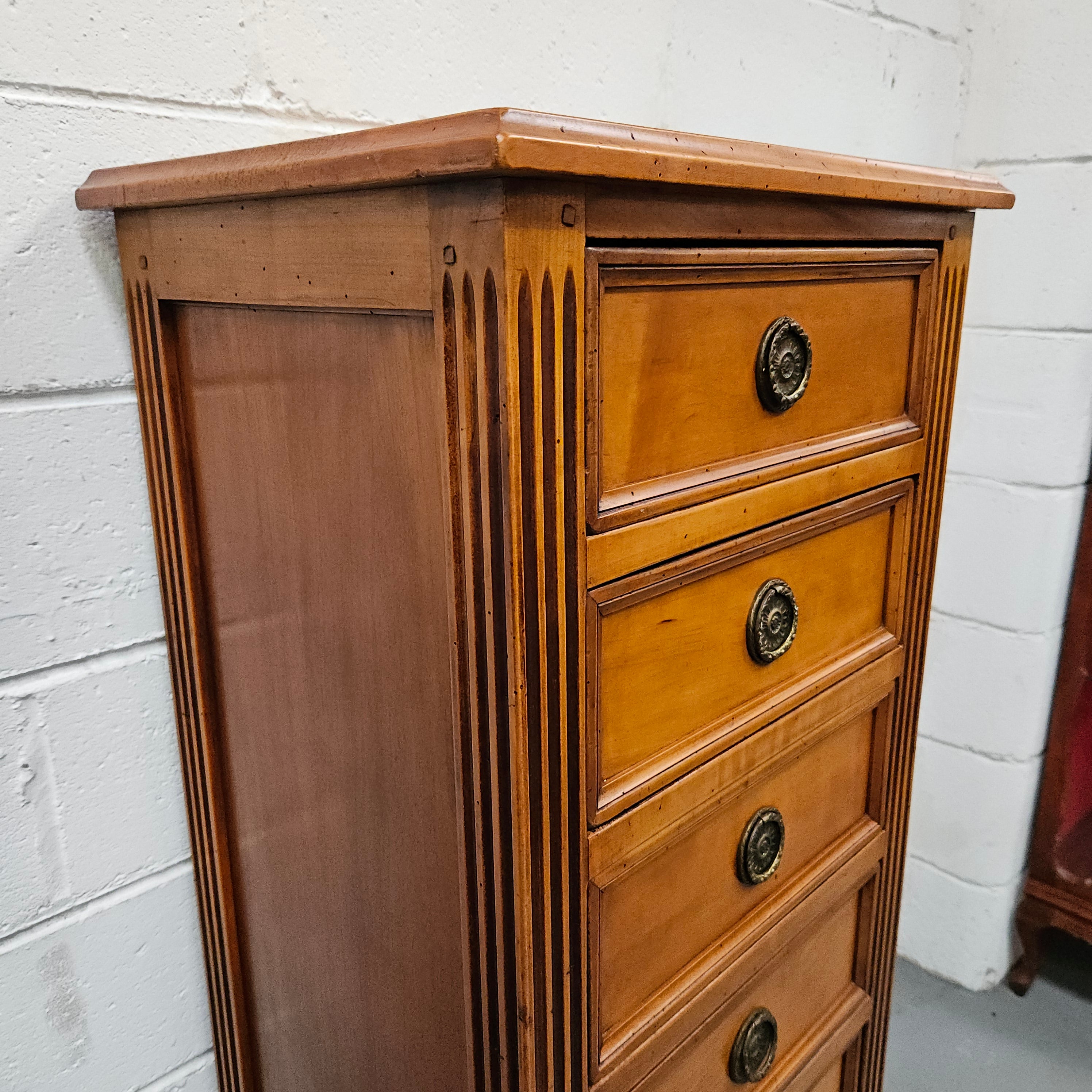 Semainier Louis XVI Style Chest of Six Drawers | Antique & Vintage | Moonee Ponds Antiques | Australia Wide Delivery