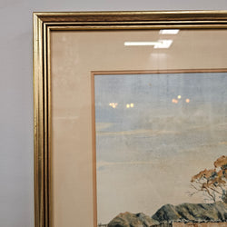 Signed Watercolour Landscape | Antique & Vintage | Moonee Ponds Antiques | Australia Wide Delivery