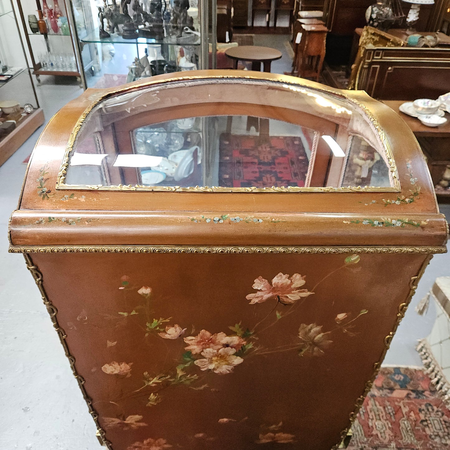 Rare 19th Century French Salon Style Vitrine