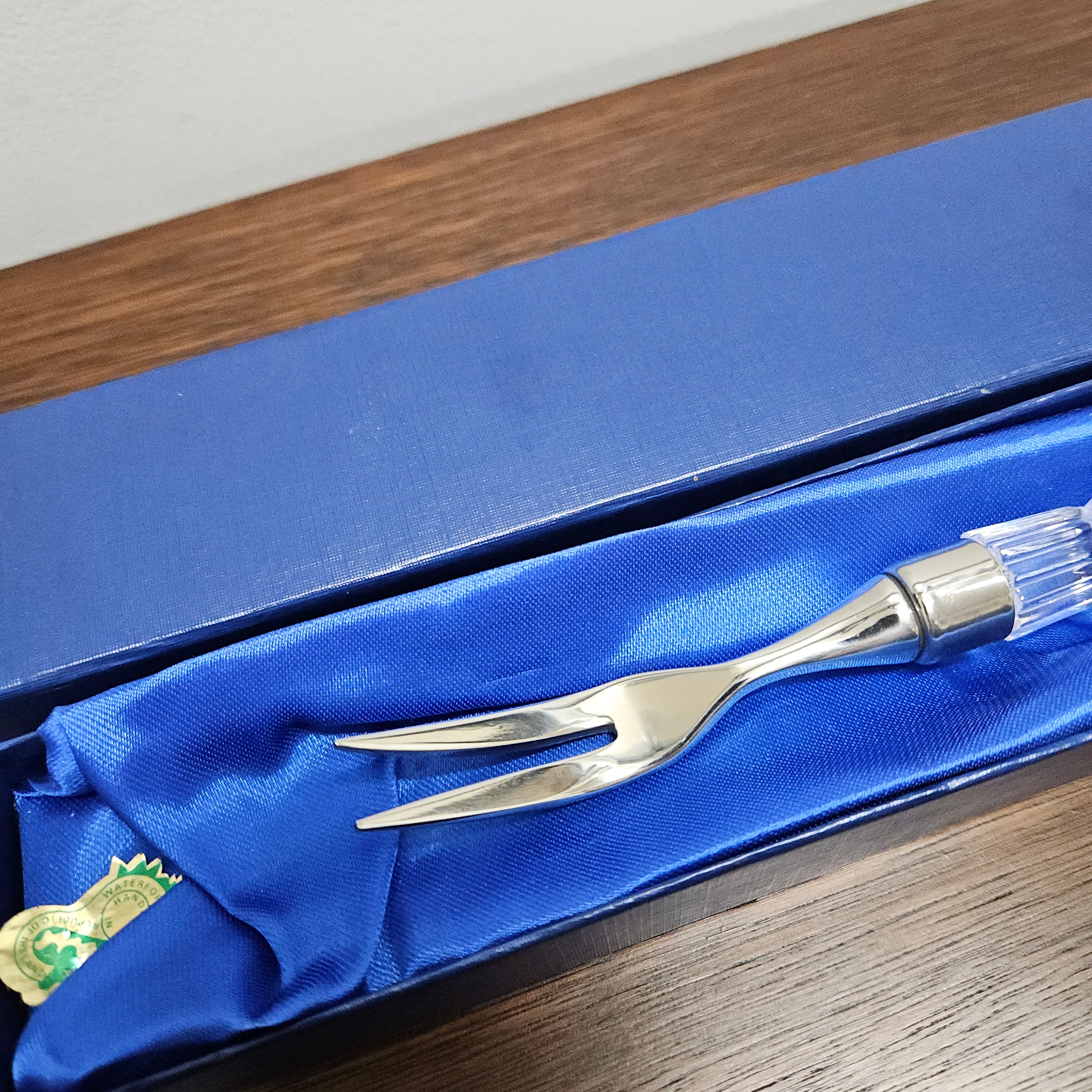 Waterford Crystal Olive Fork In Original Box | Antique & Vintage | Moonee Ponds Antiques | Australia Wide Delivery