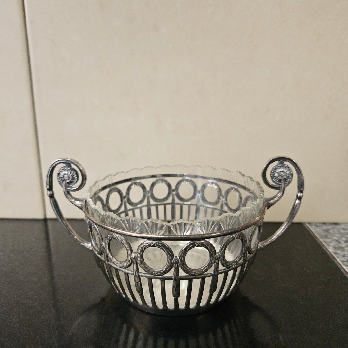 WMF Silver & Glass Lined Bowl