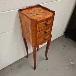 Miniature Marquetry Inlaid Louis XV Style Lamp Table | Antique & Vintage | Moonee Ponds Antiques | Australia Wide Delivery