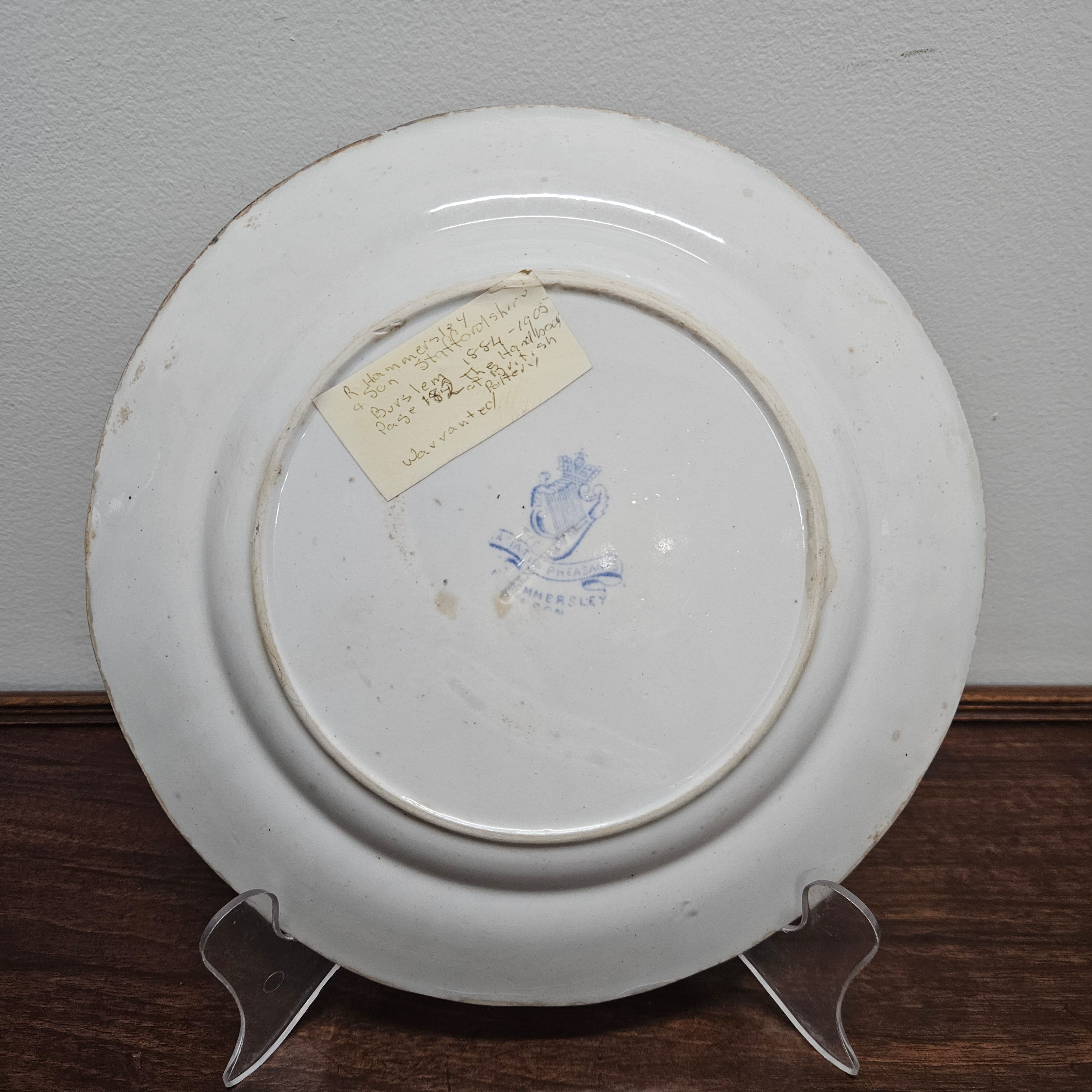 Antique Asiatic Pheasants Display Plate | Antique & Vintage | Moonee Ponds Antiques | Australia Wide Delivery