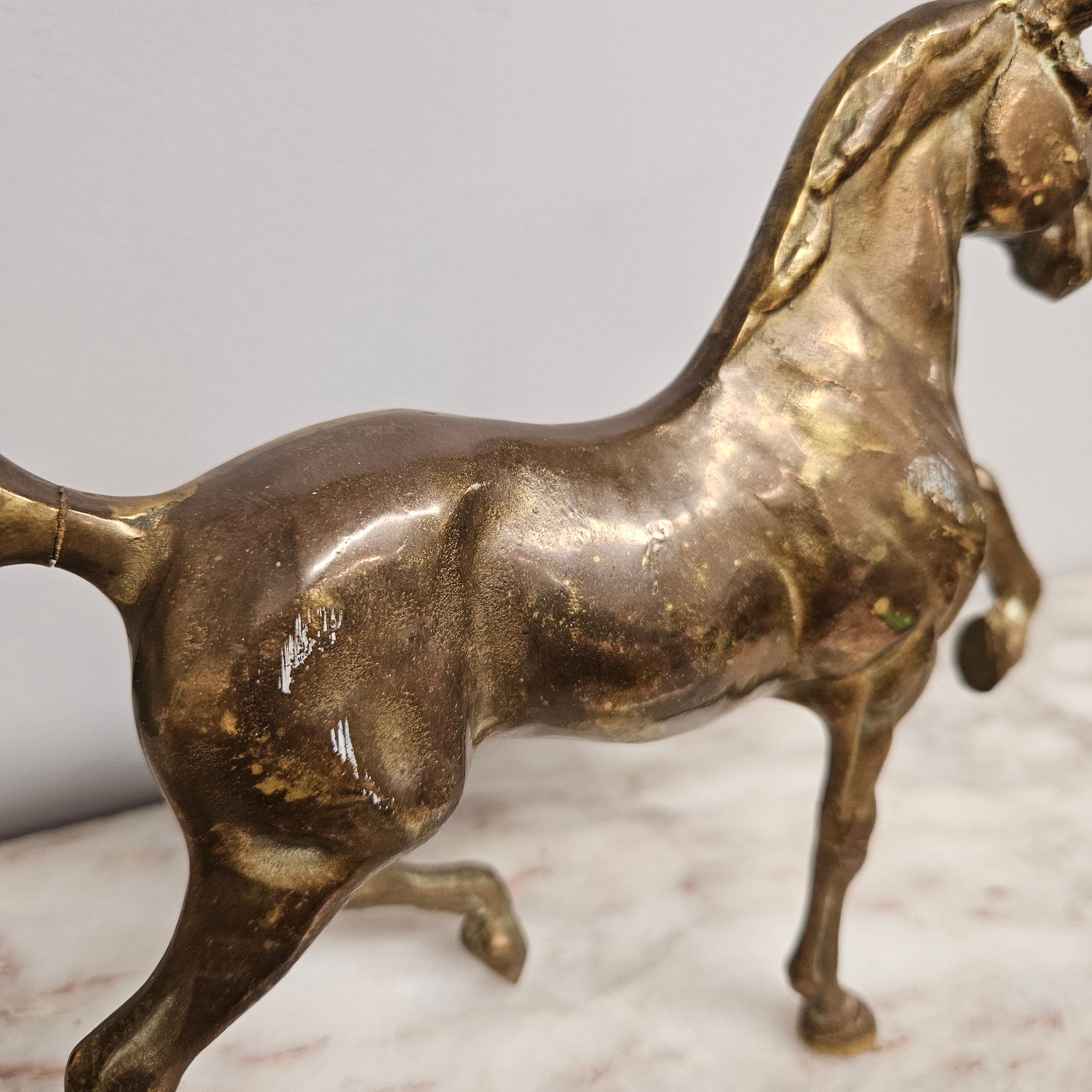 Vintage Bronze Prancing Horse | Antique & Vintage | Moonee Ponds Antiques | Australia Wide Delivery
