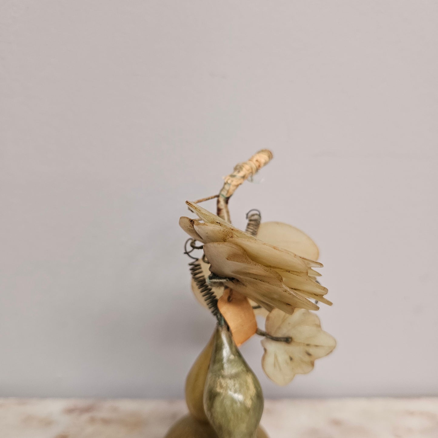 Vintage Jade Carved Fruit Bunch