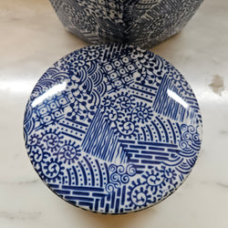Vintage Ceramic Blue/White Ginger Jar | Antique & Vintage | Moonee Ponds Antiques | Australia Wide Delivery