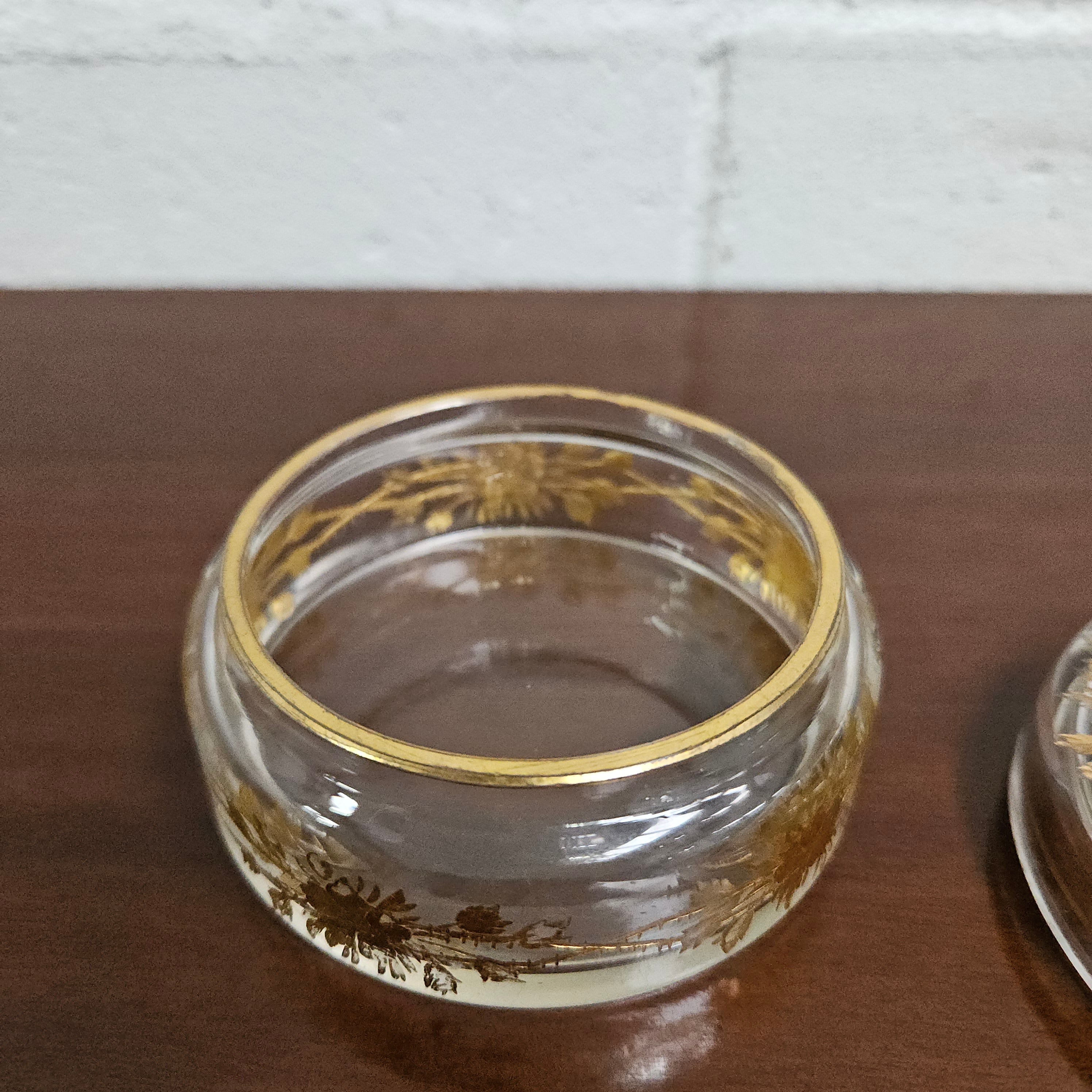 Antique Gilt & Crystal Glass Box | Antique & Vintage | Moonee Ponds Antiques | Australia Wide Delivery