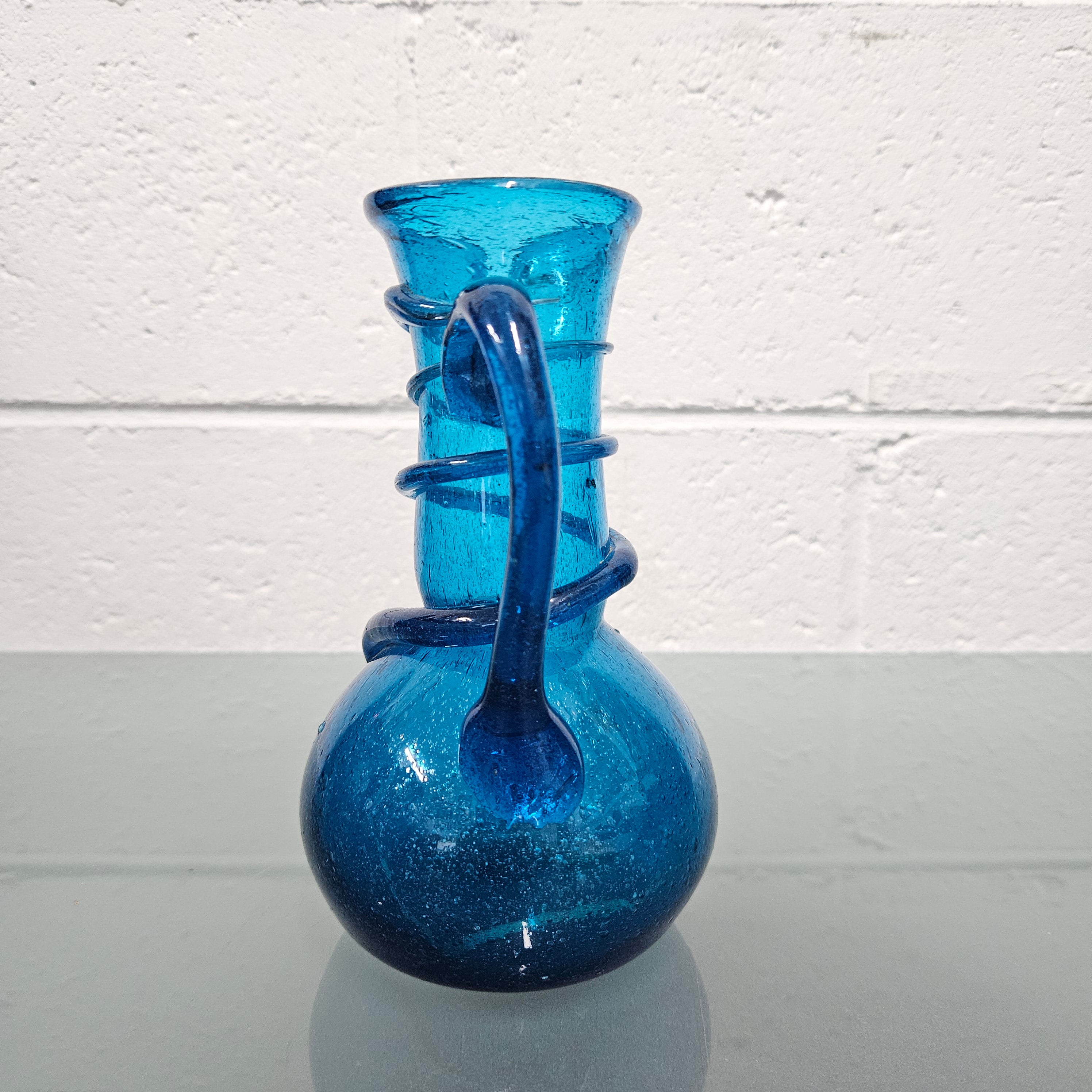 Vintage Hand Blown Bubbled Glass Jug | Antique & Vintage | Moonee Ponds Antiques | Australia Wide Delivery