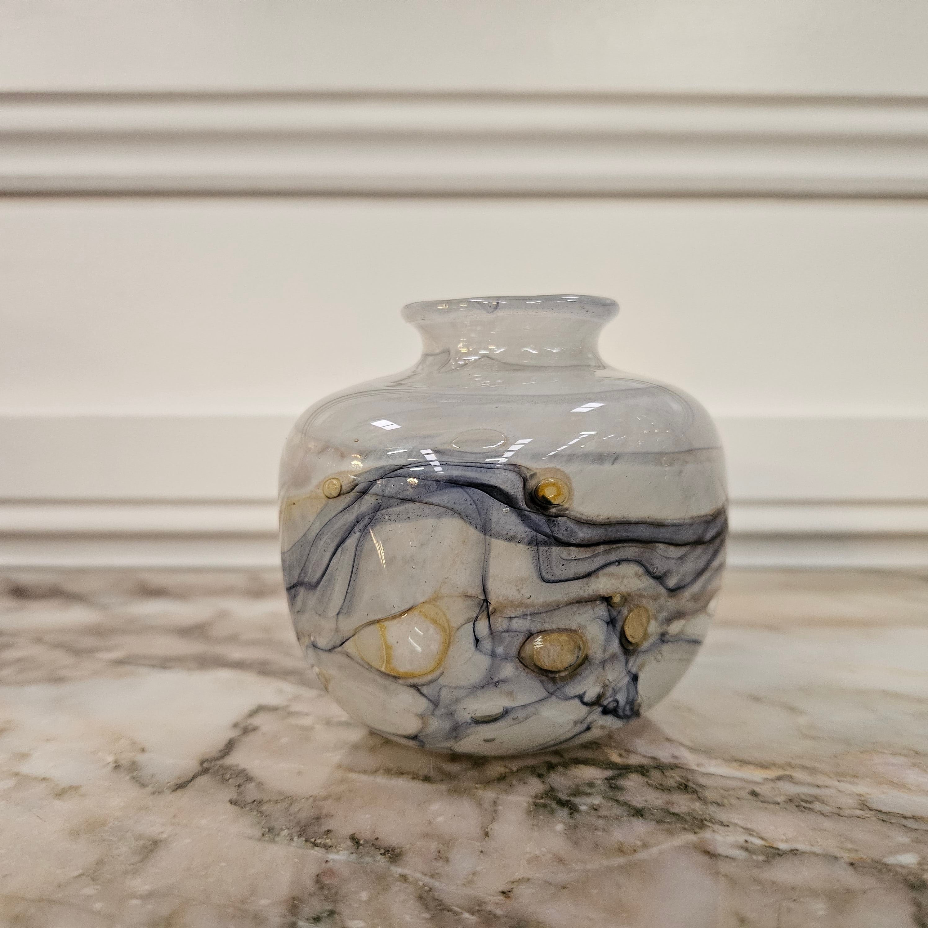 Australian John Walsh Art Glass Signed Vase | Antique & Vintage | Moonee Ponds Antiques | Australia Wide Delivery