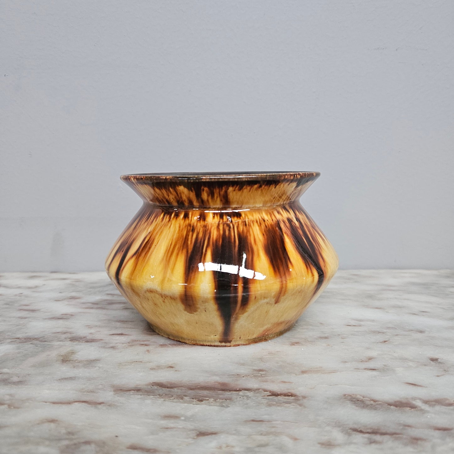 Early Australia Hand Made Pottery Vase