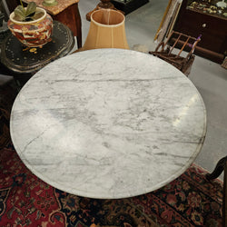 Vintage Mahogany Marble Top Centre Table