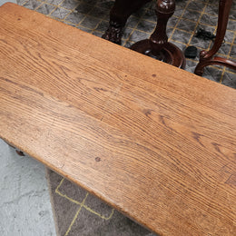 French Oak Coffee Table