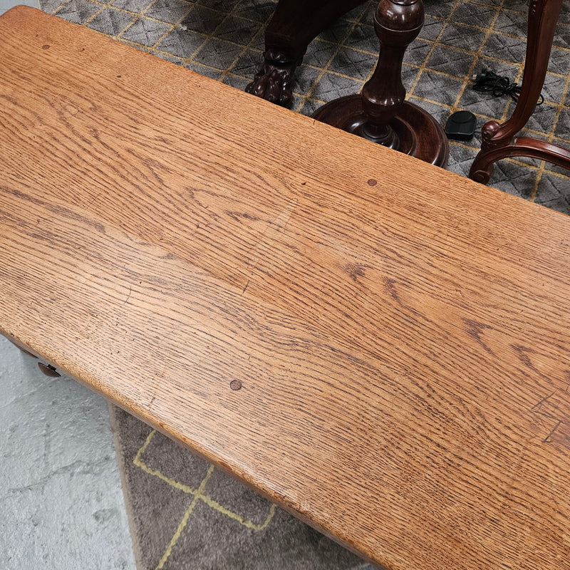 French Oak Coffee Table