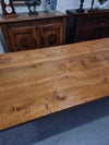 Vintage Reclaimed French Oak Three Plank Farmhouse Table | Antique & Vintage | Moonee Ponds Antiques | Australia Wide Delivery