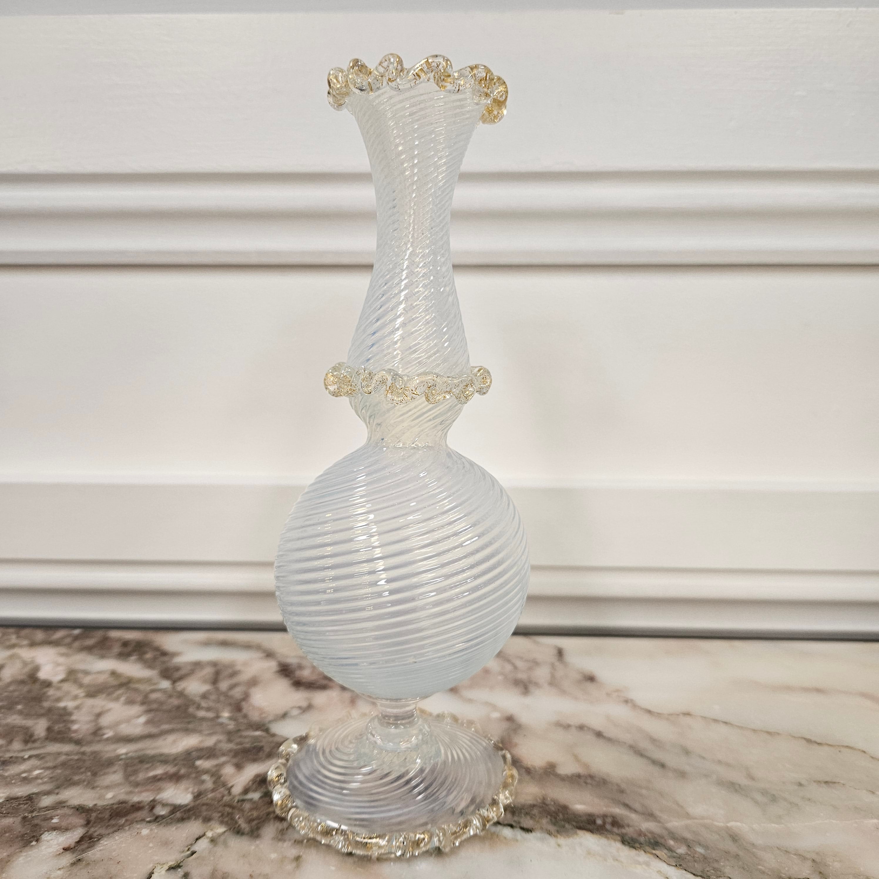 Small Venetian Glass Vase | Antique & Vintage | Moonee Ponds Antiques | Australia Wide Delivery