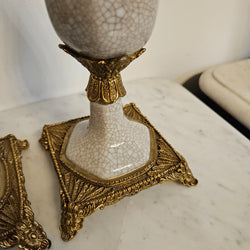 Pair of Vintage Decorative Candle Holders | Antique & Vintage | Moonee Ponds Antiques | Australia Wide Delivery