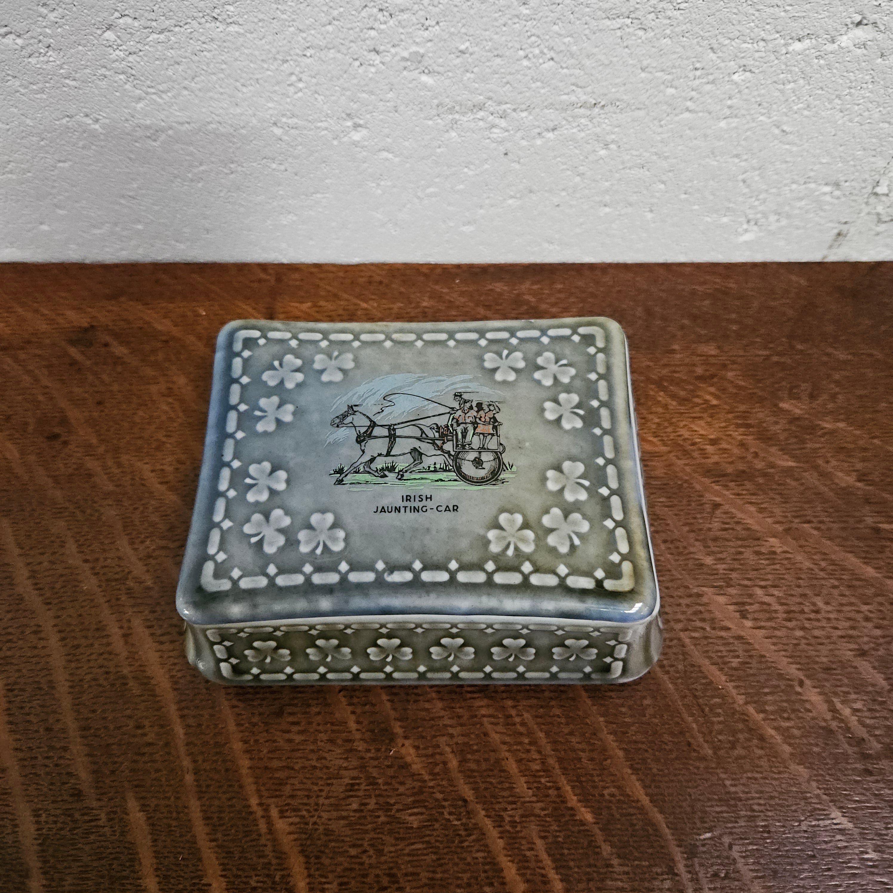 Irish Porcelain Trinket Box | Antique & Vintage | Moonee Ponds Antiques | Australia Wide Delivery