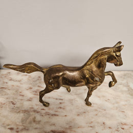 Vintage Bronze Prancing Horse