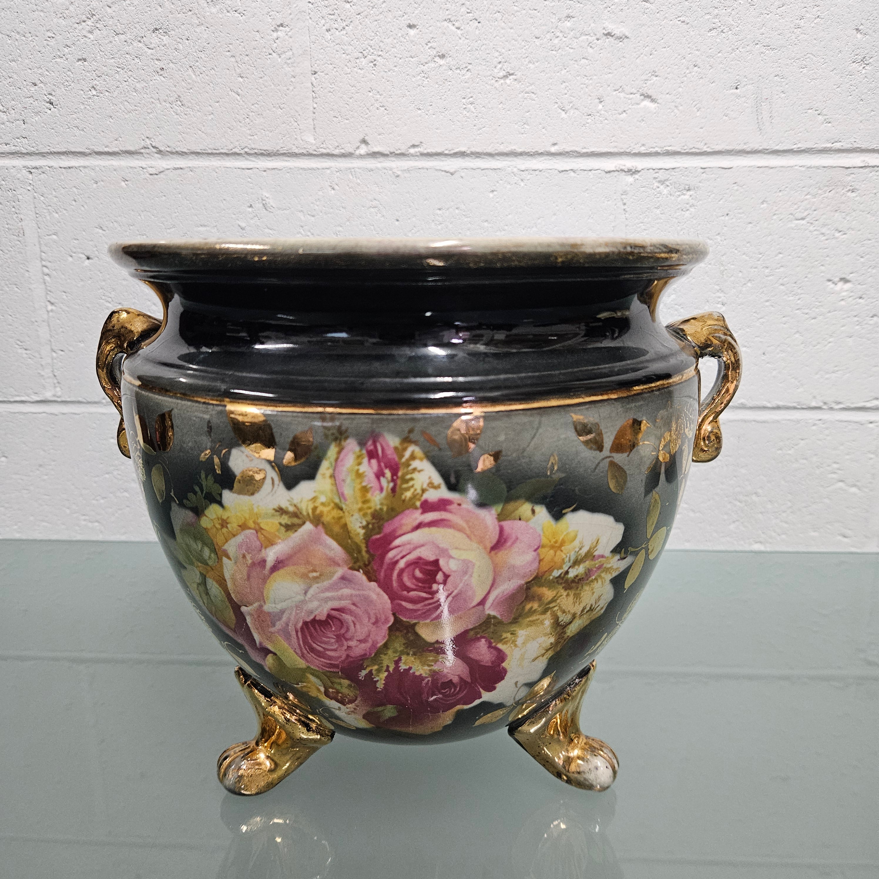 Edwardian Floral Jardinière | Antique & Vintage | Moonee Ponds Antiques | Australia Wide Delivery