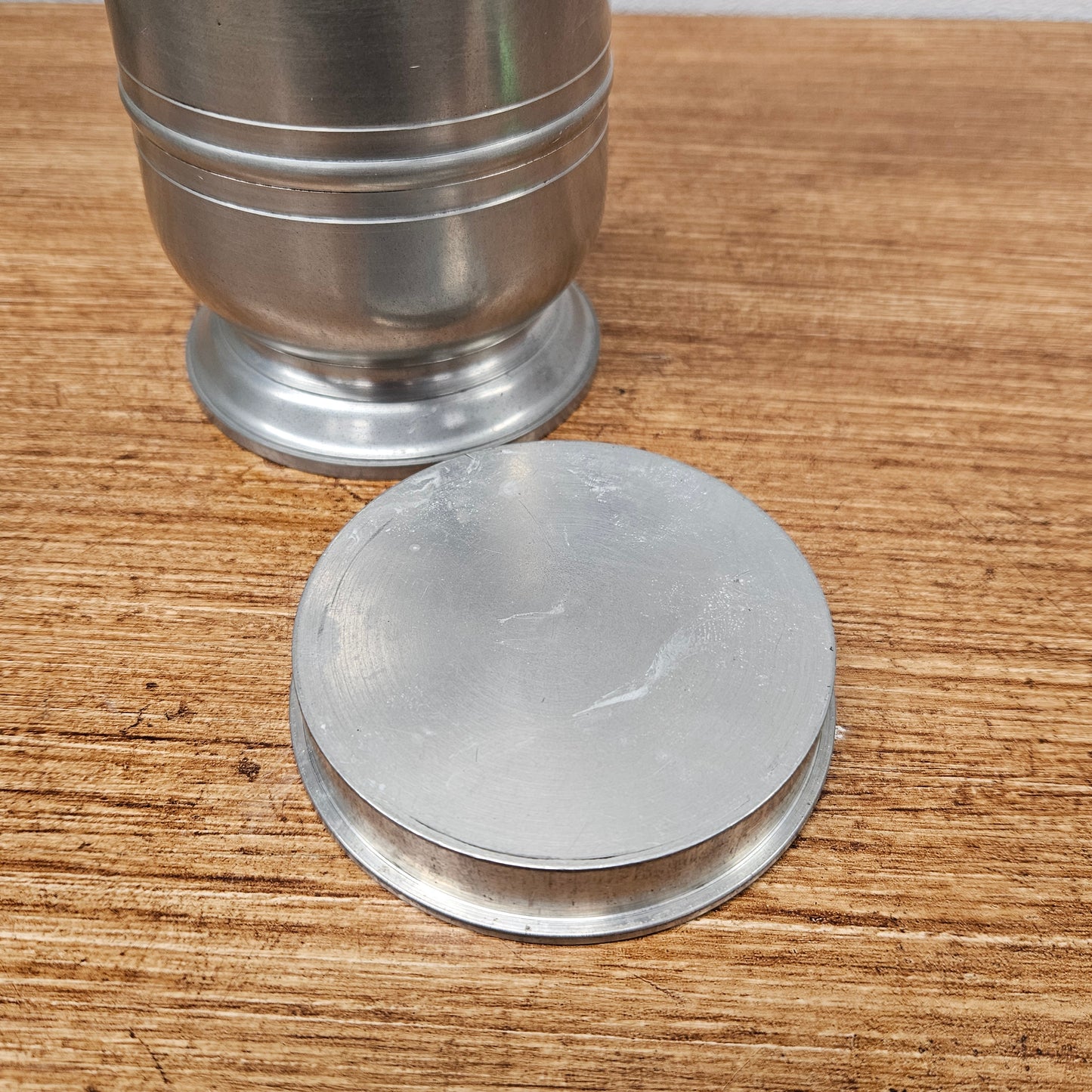 Rare Dunhill Tobacco Storage Pewter