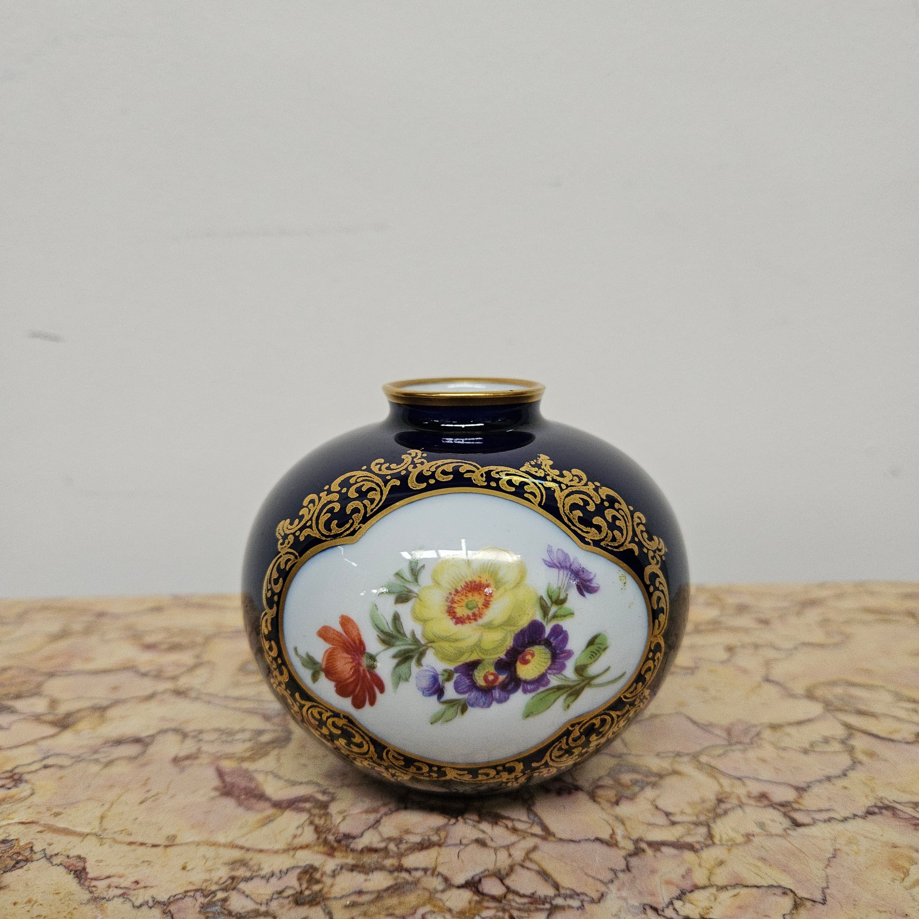 Echt Cobalt Made in Germany Vase | Antique & Vintage | Moonee Ponds Antiques | Australia Wide Delivery