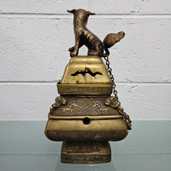 19th Century Qing Dynasty Chinese Bronze Incense Burner | Antique & Vintage | Moonee Ponds Antiques | Australia Wide Delivery