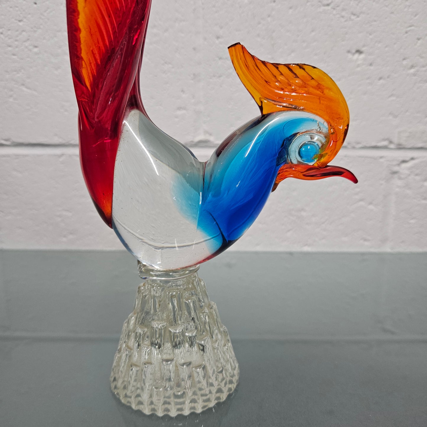 Vintage Murano Glass Pheasant