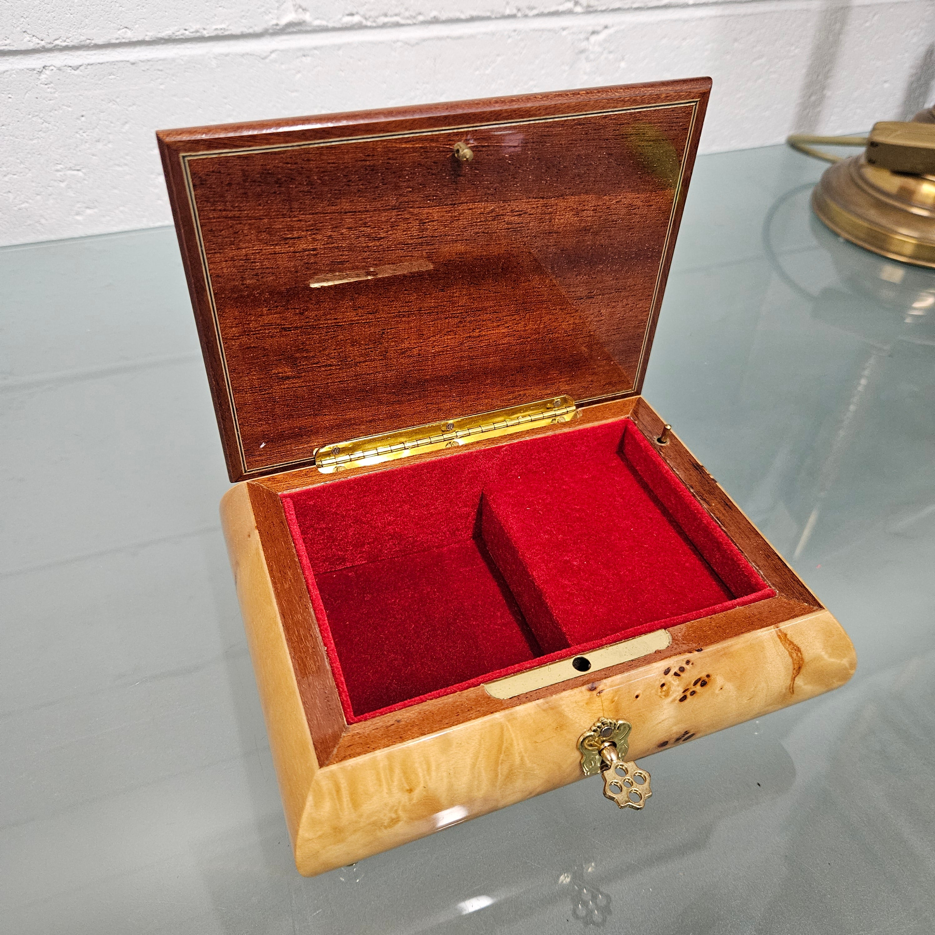 Vintage Italian Sorrento Ware Inlaid Musical Jewelry Box | Antique & Vintage | Moonee Ponds Antiques | Australia Wide Delivery