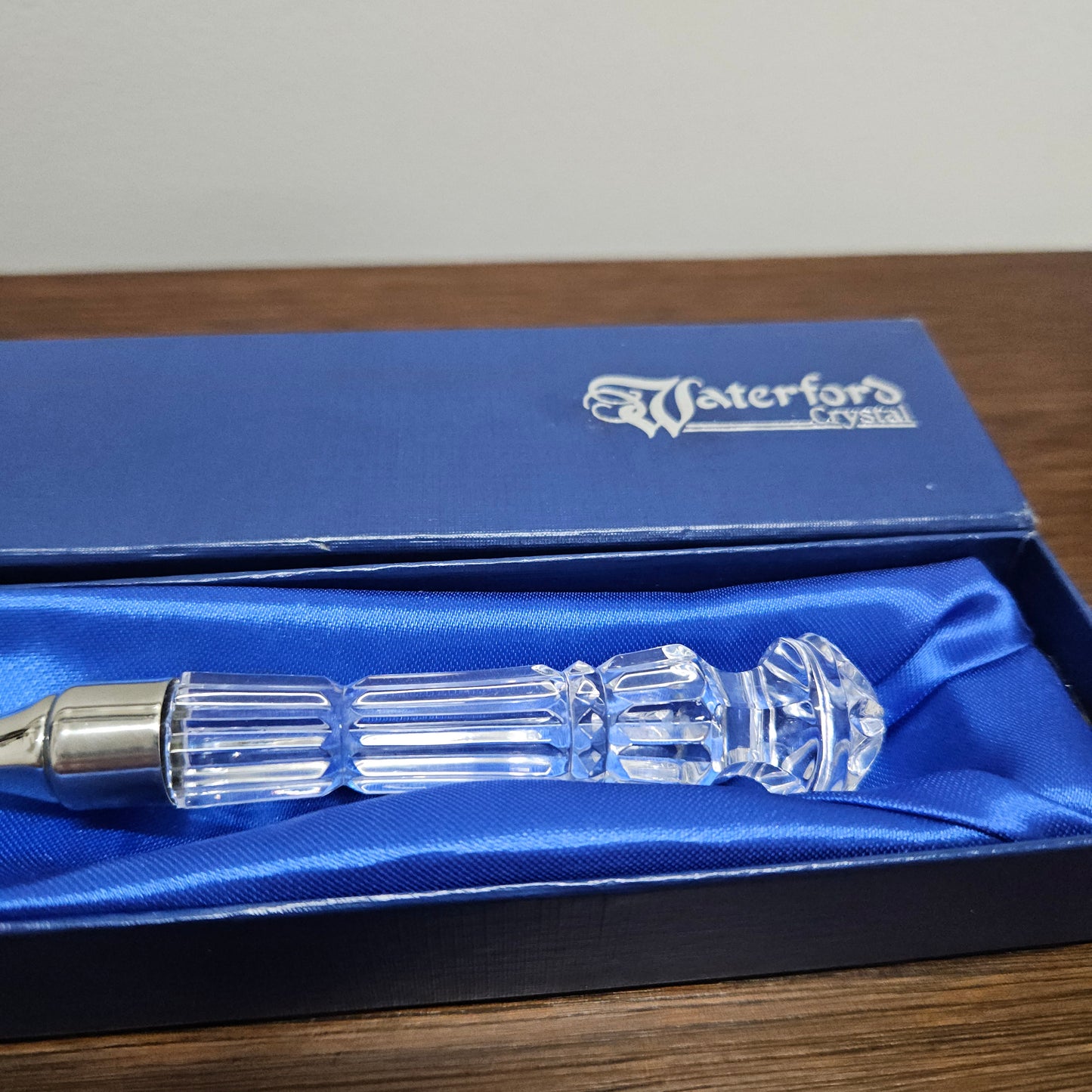 Waterford Crystal Olive Fork In Original Box