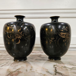 Pair of Antique Japanese Vases | Antique & Vintage | Moonee Ponds Antiques | Australia Wide Delivery