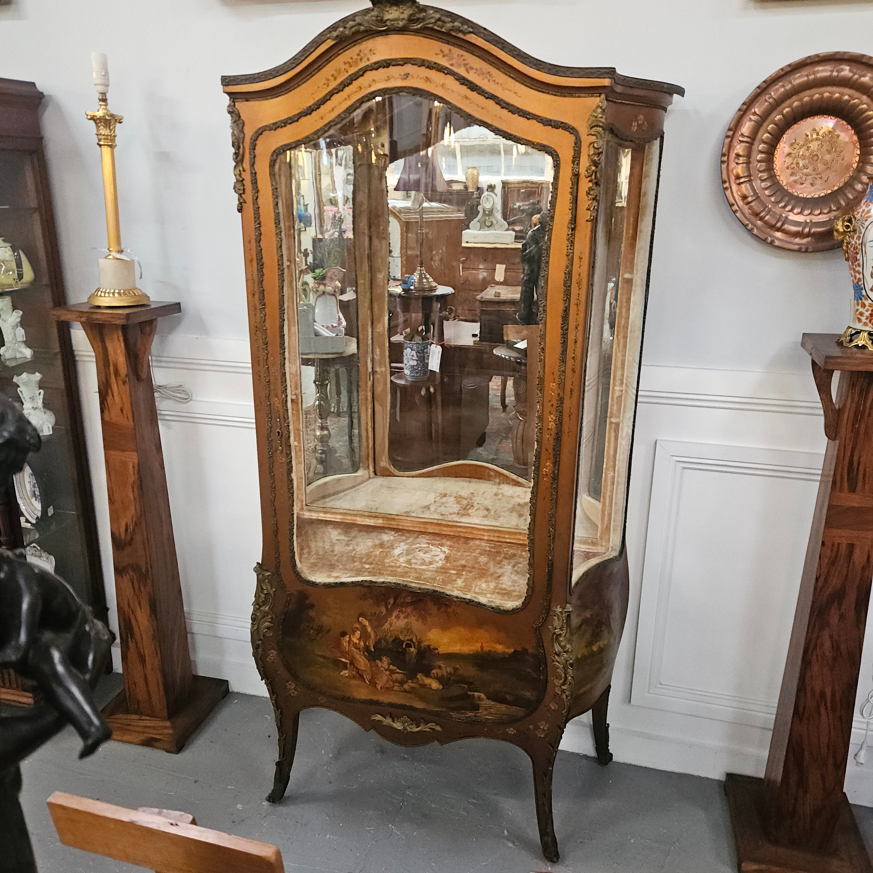 French Verni Martin Display Cabinet | Antique & Vintage | Moonee Ponds Antiques | Australia Wide Delivery
