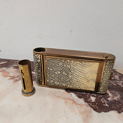Vintage "Camera Case" Vanity Compact Cigarette Case Combination. | Antique & Vintage | Moonee Ponds Antiques | Australia Wide Delivery