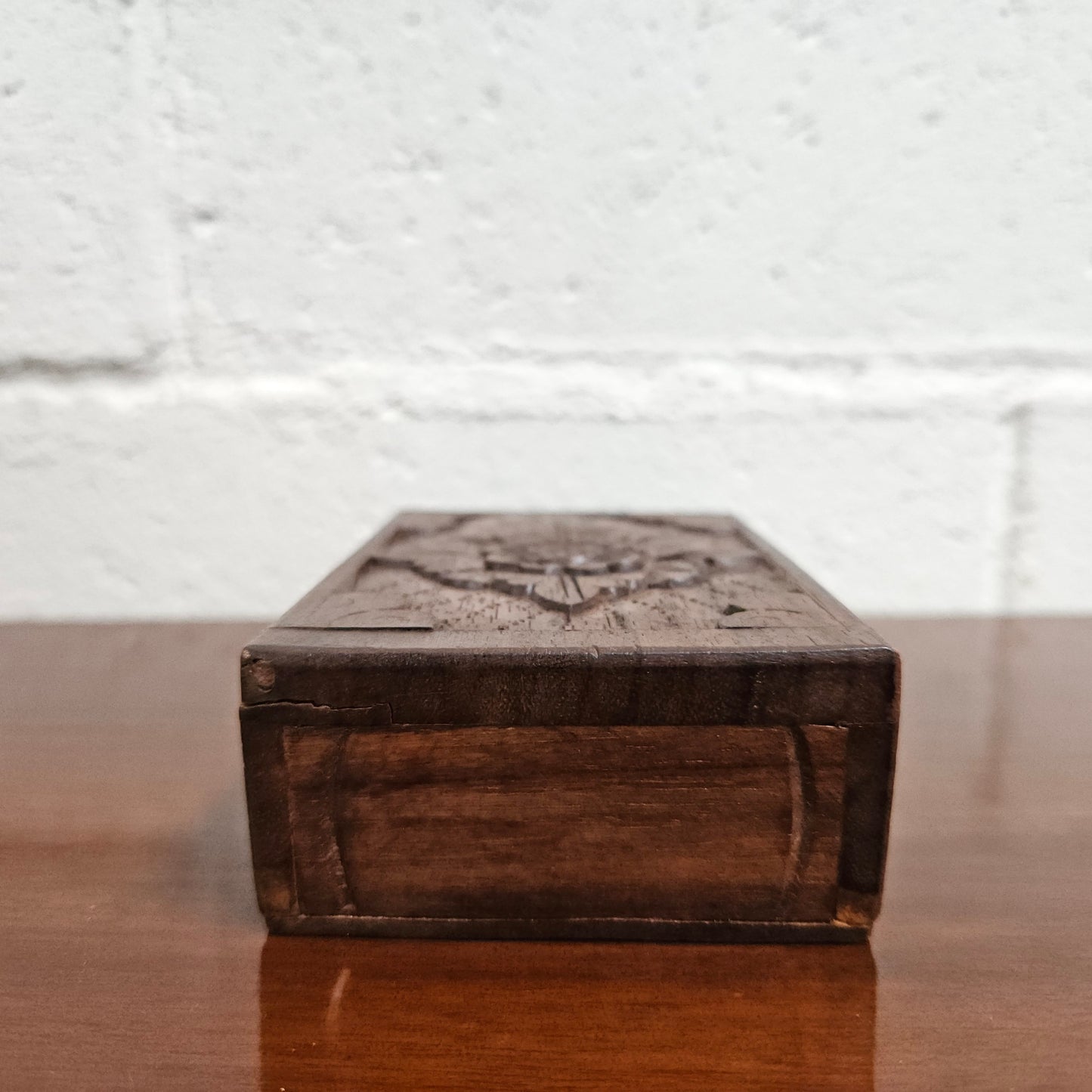 Vintage Hand Carved Box