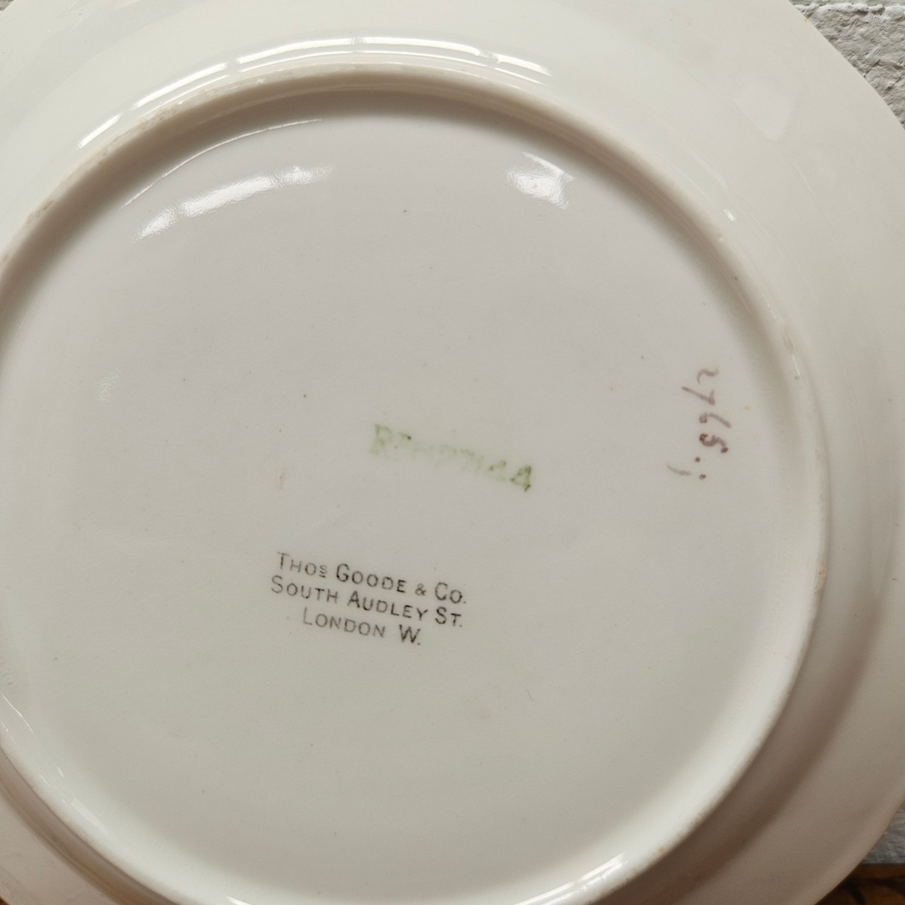Thos. & Co. Hand Painted Victorian Dish | Antique & Vintage | Moonee Ponds Antiques | Australia Wide Delivery