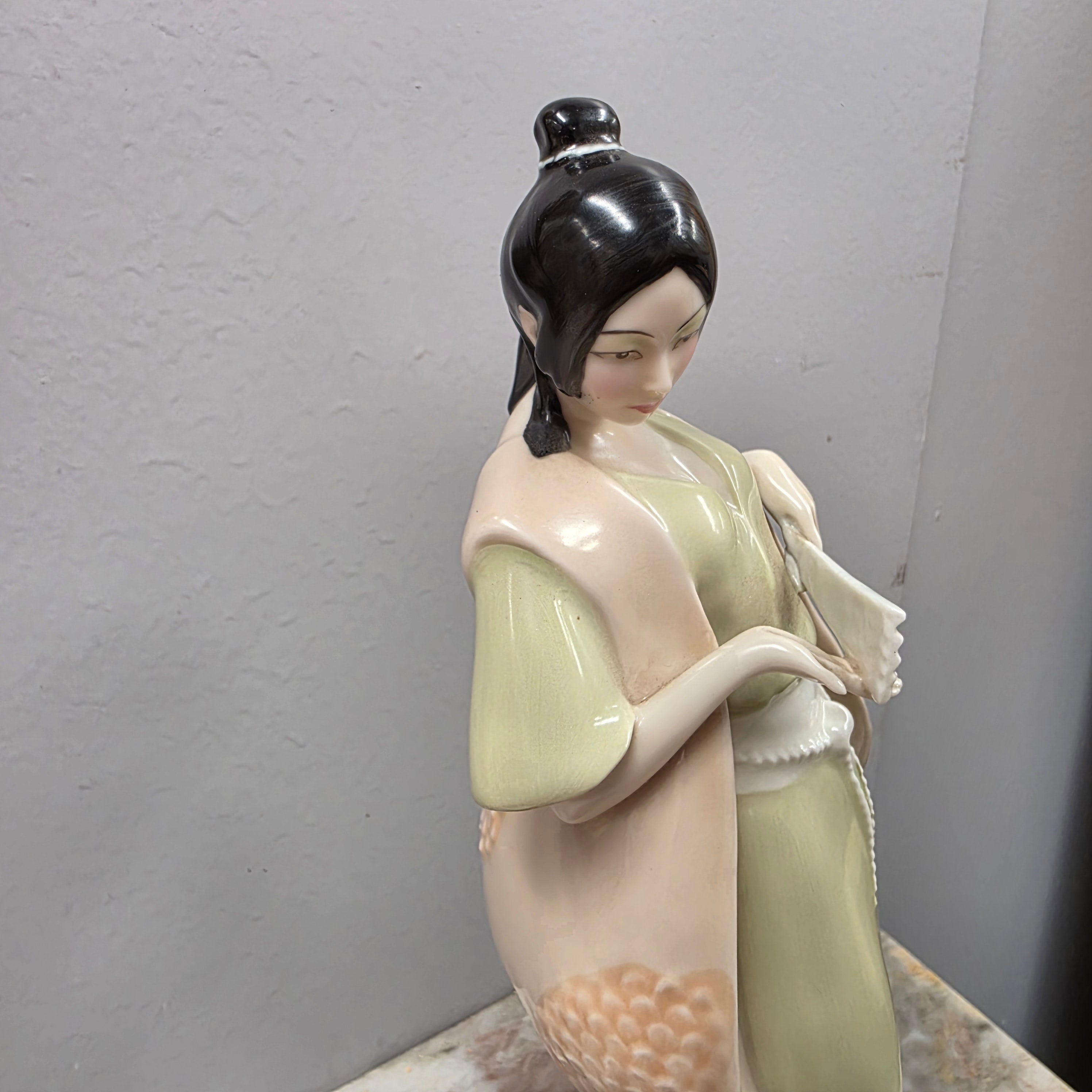 Elegant Vintage Figurine By "Royal Doulton - Cherry Blossom" Reflections Series | Antique & Vintage | Moonee Ponds Antiques | Australia Wide