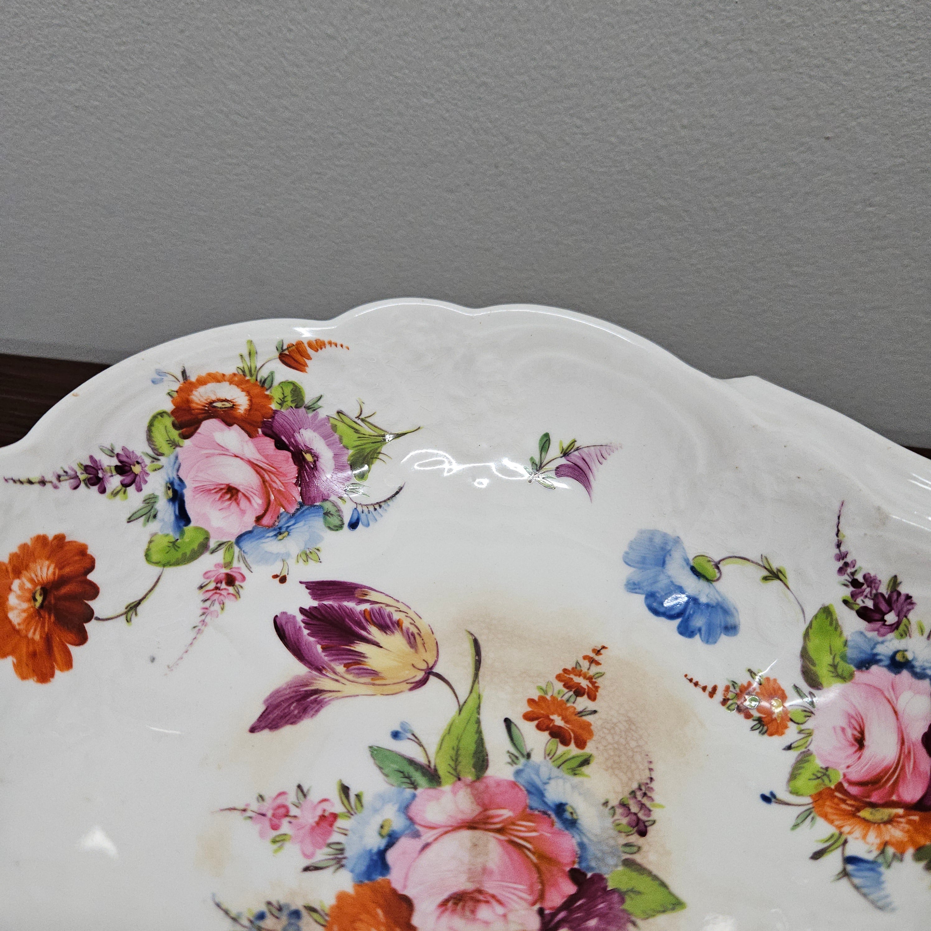 Early 19th Century Hand Painted Decorative Bowl | Antique & Vintage | Moonee Ponds Antiques | Australia Wide Delivery