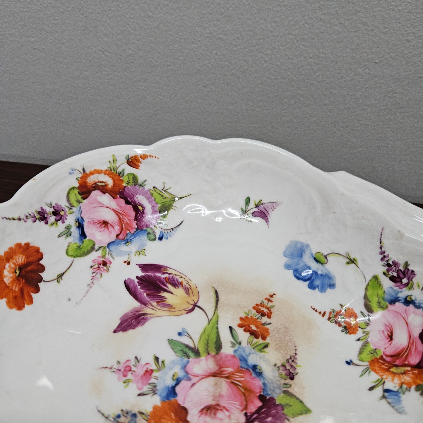 Early 19th Century Hand Painted Decorative Bowl