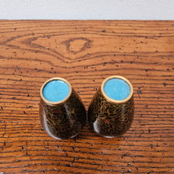Pair of Miniature Cloisonne Vases | Antique & Vintage | Moonee Ponds Antiques | Australia Wide Delivery