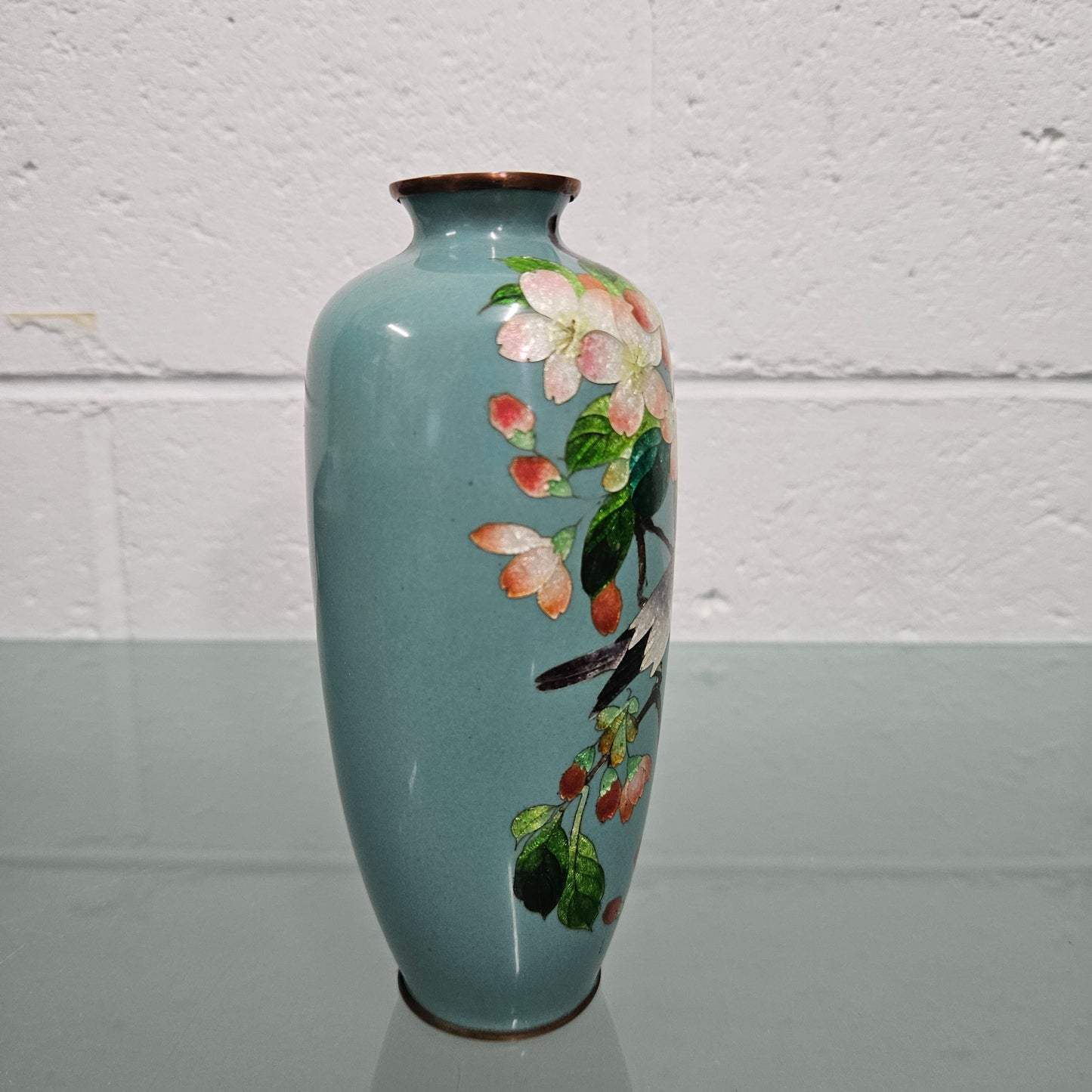 Rare Japanese Meiji Period Cloisonne Vase