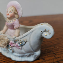 Victorian Bisque Vase