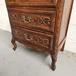 French Oak Louis XV Style Chest Of Drawers | Antique & Vintage | Moonee Ponds Antiques | Australia Wide Delivery