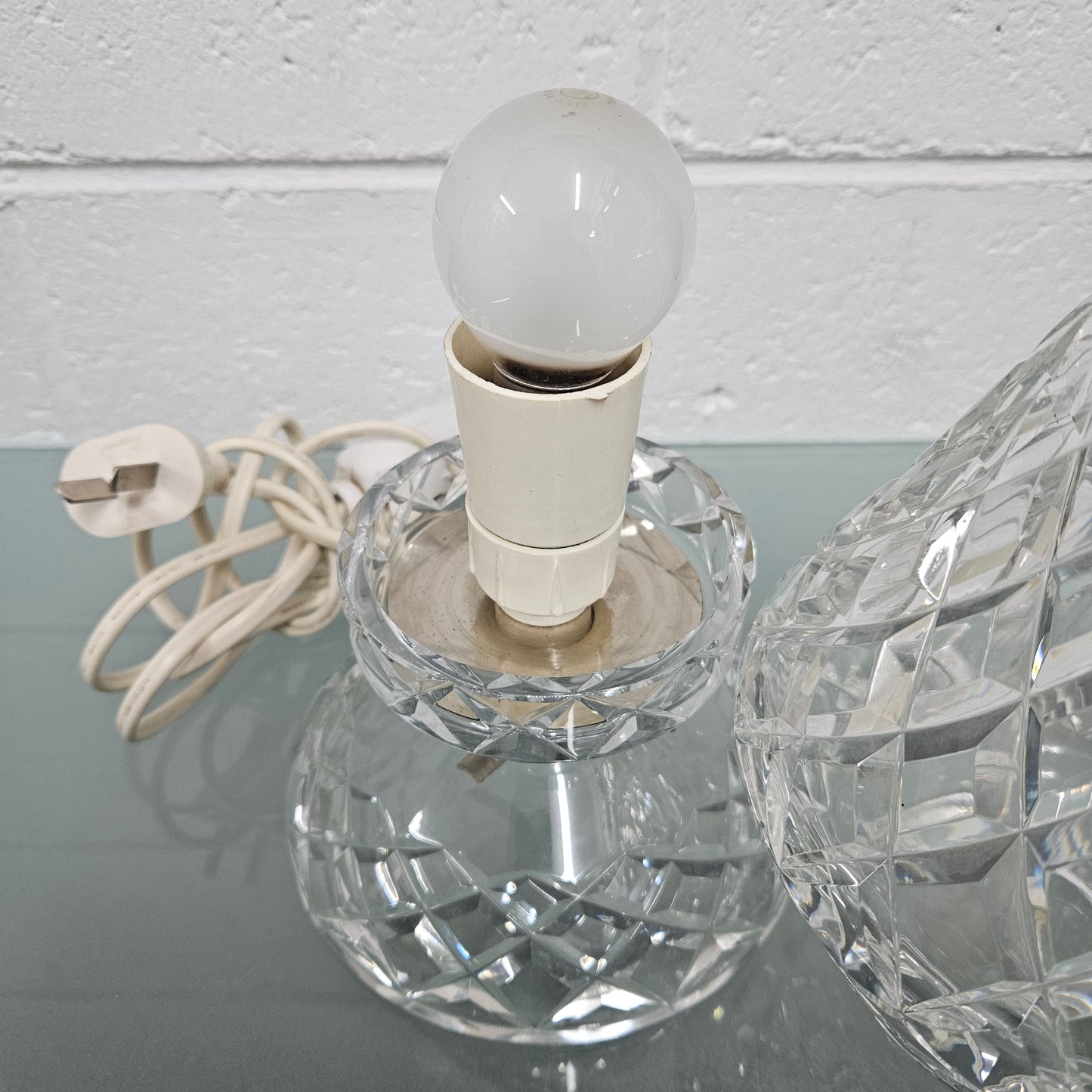 Vintage Crystal Lamp