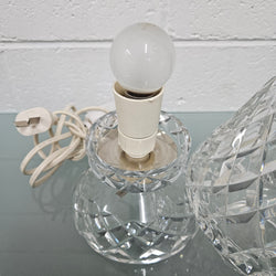 Vintage Crystal Lamp | Antique & Vintage | Moonee Ponds Antiques | Australia Wide Delivery