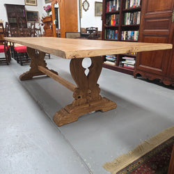 Impressive Vintage Reclaimed Spruce 3 Meter Dining Table | Antique & Vintage | Moonee Ponds Antiques | Australia Wide Delivery