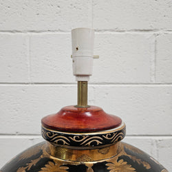 Oriental Large Floral Table Lamp | Antique & Vintage | Moonee Ponds Antiques | Australia Wide Delivery