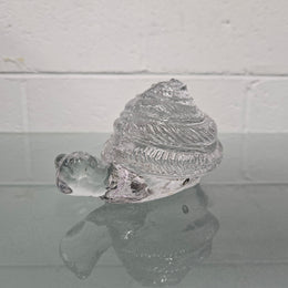Large Pukeberg  Glass Snail Sculpture
