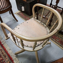 Vintage Captain's Desk Chair | Antique & Vintage | Moonee Ponds Antiques | Australia Wide